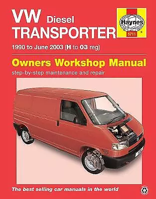 VW T4 Transporter Diesel (90 - June 03) Haynes Repair Manual - 9780857337115