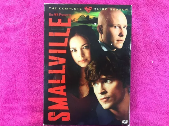 Smallville The Complete Third Season 3 Temporada - 6 Dvd Ingles Subt. Español