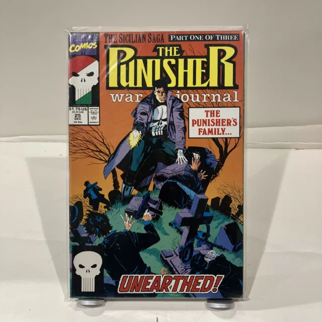 The Punisher War Journal # 25 Vol. 1 Marvel Comics 1990