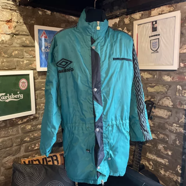 Ongewapend Ecologie Gelijkmatig VINTAGE 1990S UMBRO Bench Jacket Coat Liam Gallagher Large Mens Man City  Blue OG £29.99 - PicClick UK