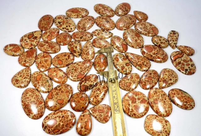 Naturel Créateur Astéroïde Jasper Cabochon en Gros Lot Gemme 1 Pour 95 Pièces