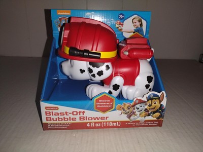 paw patrol marshall bubble blower