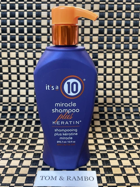 It's A 10 Miracle Shampoo Plus Keratin 10 Oz