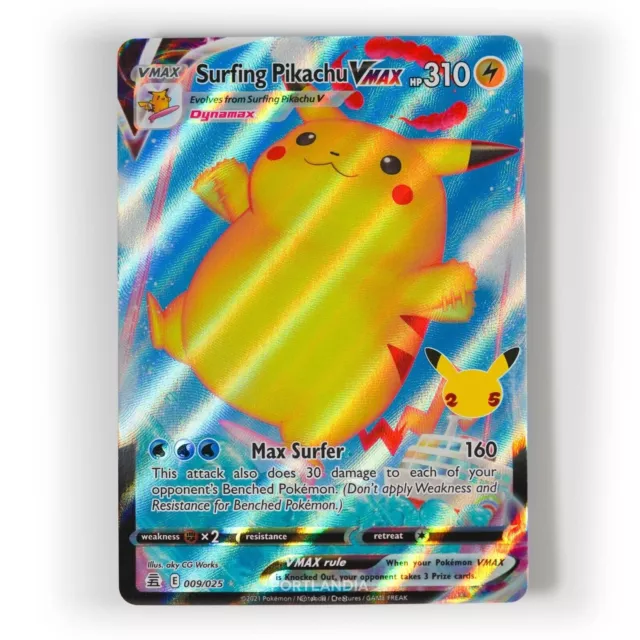 Surfing Pikachu VMAX - 9/25 - Ultra Rare