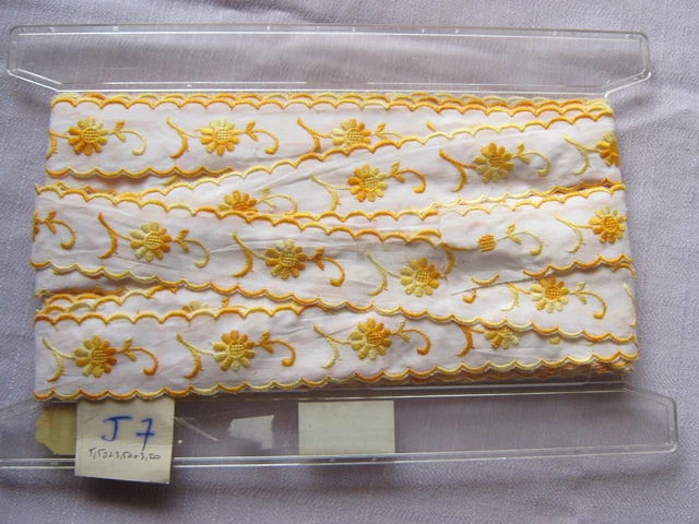Galon Ancien Décoratif - Largeur 65 Mm, Longueur 2 Mètres - Neuf, Pour Couture Ou Déco Vintage