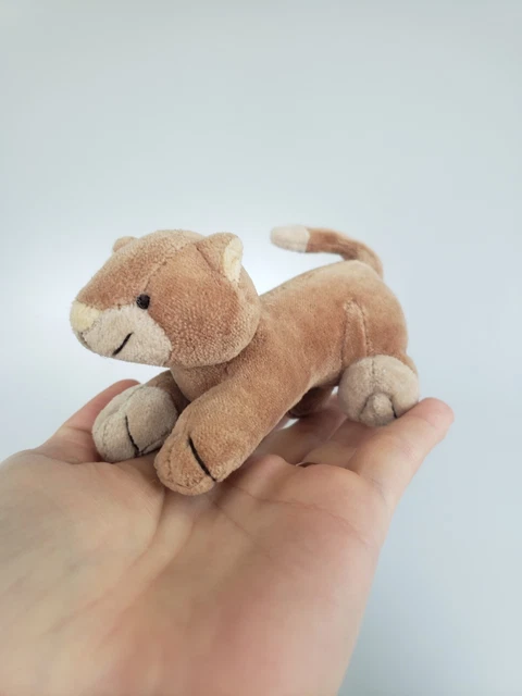 JELLYCAT VINTAGE BROWN Cat Kitten Lion Lioness Stretching Soft Toy