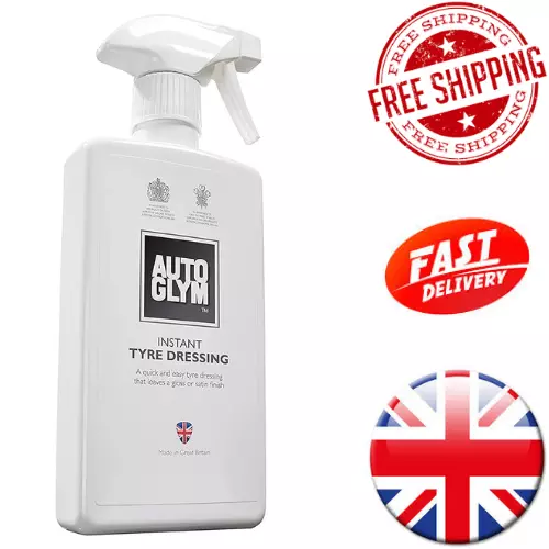 Autoglym Instant Tyre Dressing  500ml - Spray-on Tyre Care Solution For Shine*