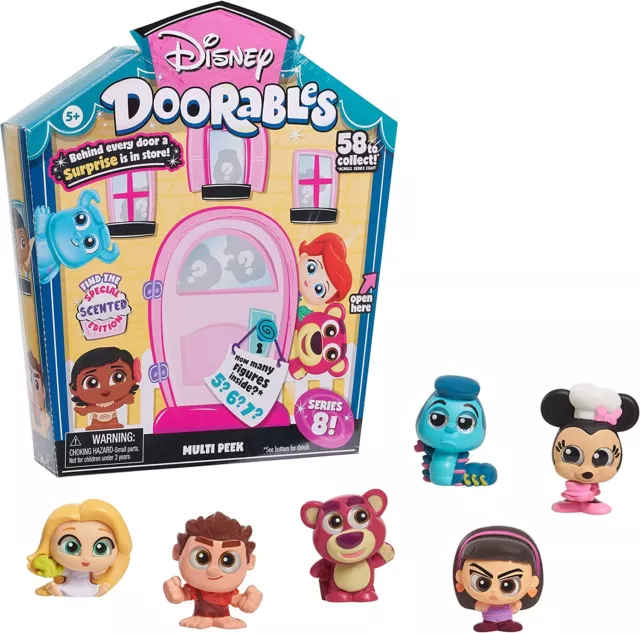 NEW DISNEY DOORABLES Series 6 7 YOU CHOOSE RARE ULTRA RARE & COMMON COLOR CHANGE