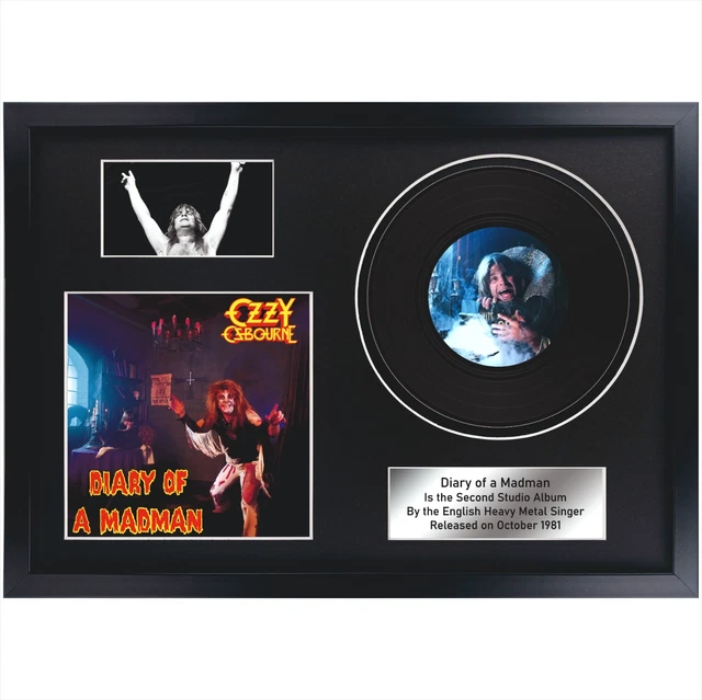 OZZY OSBOURNE - Diary Of A Madman LP 1981 Jet - FZ 37492 EX/VG+ w