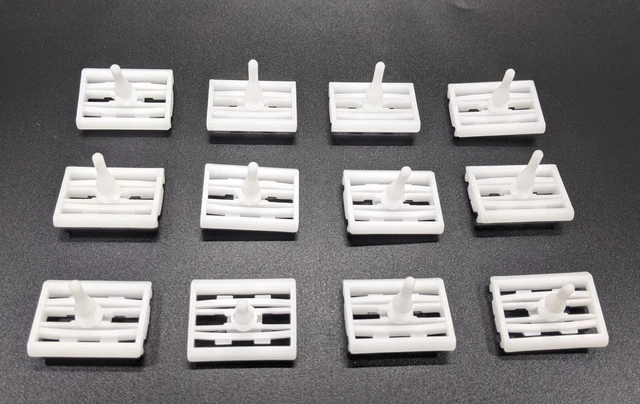 Frankberg 10x Clip De Fixation Habillage De Porte Compatible