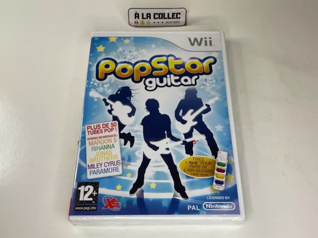 Popstar Guitar - Jeu Nintendo Wii (FR) - PAL - NEUF