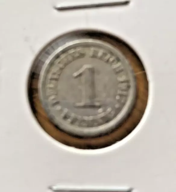 Germany 1917 Xf-40 1 Pfennig Coin