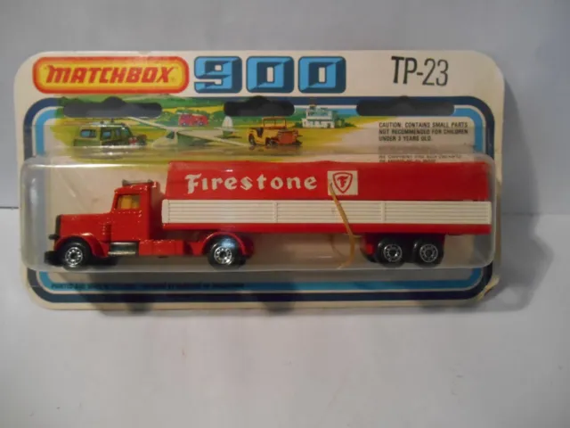 Matchbox Lesney superfast - TWO PACKS - TP:23  Longhaul Truck and Trailer