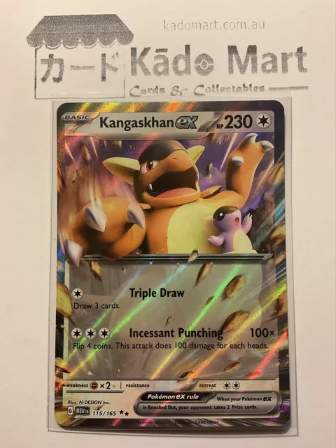 Pokemon Trading Card Game SV2a 192/165 SR Kangaskhan ex (Rank A)