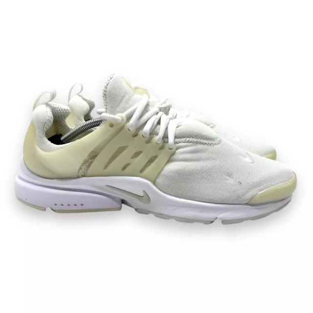 Nike Air Presto Para hombres Talla 12 EE. UU. CT3550-100 Triple Blanco Platino Zapatos Atléticos