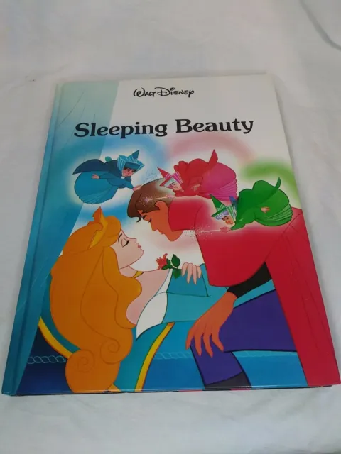 Vintage Walt Disney Sleeping Beauty Large Hardback Book 1986