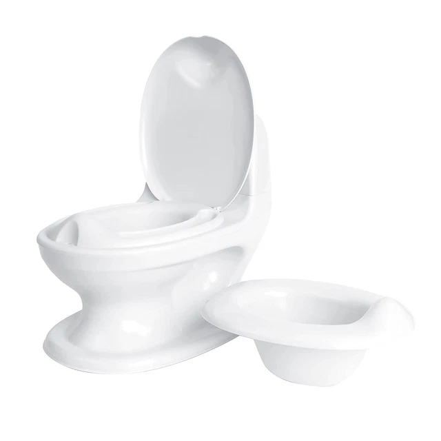 Nubytöpfchentraining Real Potty Avec Spülgeräusch Toilettenwasser Blanc
