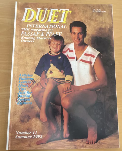 DUET International PASSAP & PFAFF MACHINE KNITTING Magazine - No 11 Summer 1992