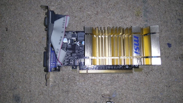 CARTE GRAPHIQUE MSI MS-V034 VER 1.4 128MB DVI VIDEO EUR 14,50 - FR