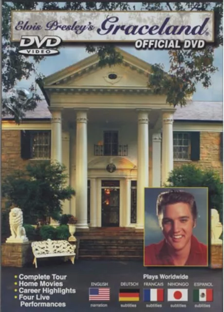 Promo REVENDEURS : Lot de 5 DVD Elvis Presley's GRACELAND - DVD OFFICIEL - NEUF