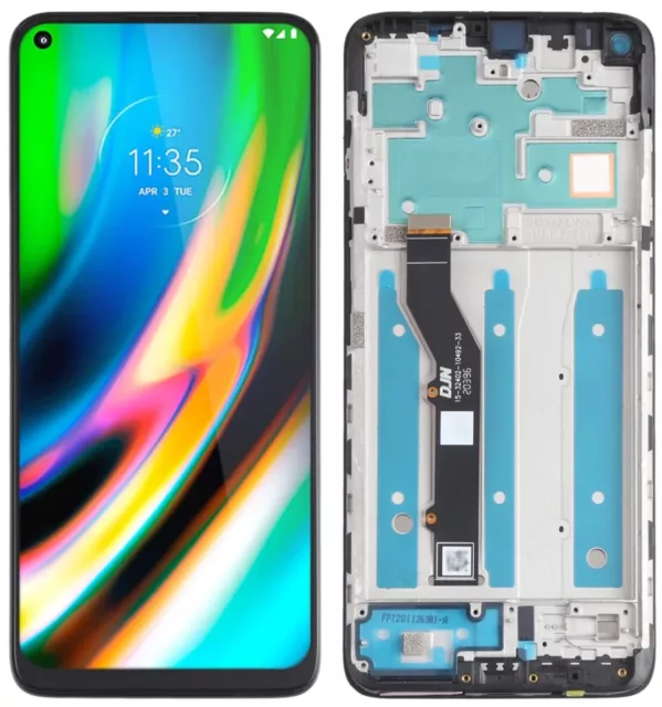 Original LCD und Touch für Motorola Moto G9 PLUS, XT2087-1, XT2087-2 Rahmen