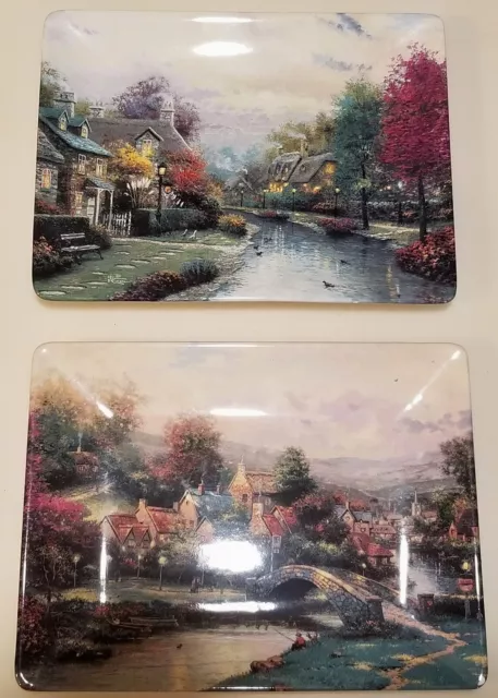 Thomas Kinkade Plates Bradford Exchange 1st and 2nd Issue, Low # on 1st Issue