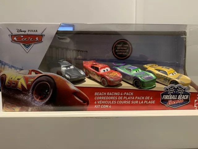 Cars 3 fireball sale beach 4 pack