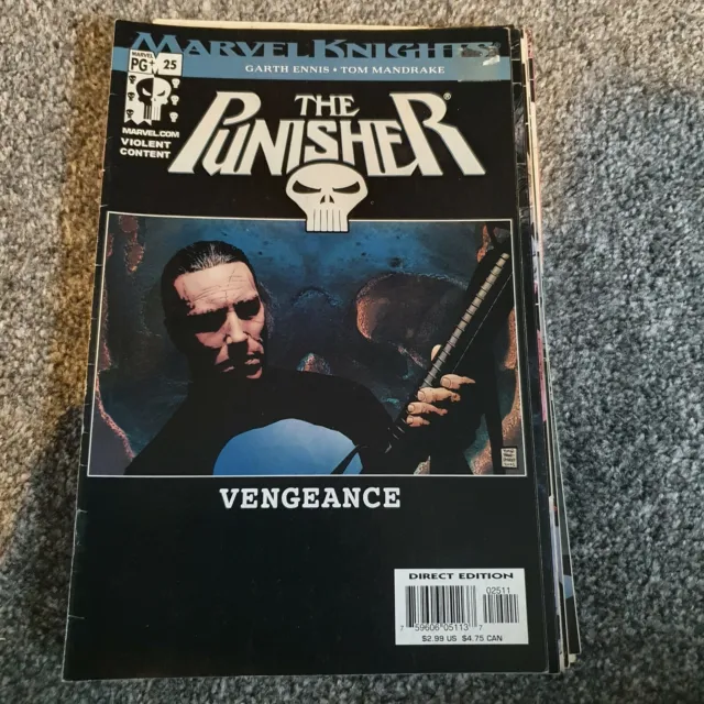 The Punisher Vol 6 #25 Hidden Part Two 2 Vengeance - 2003 Marvel Knights Comics
