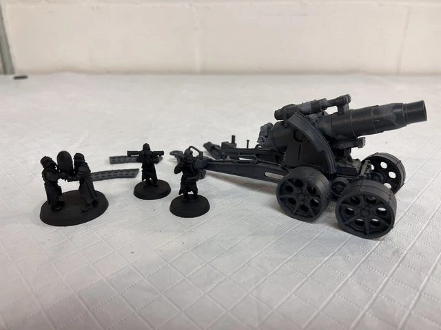 Forgeworld Heavy Artillery Carriage Avec Medusa Siege Gun - Résine Warhammer