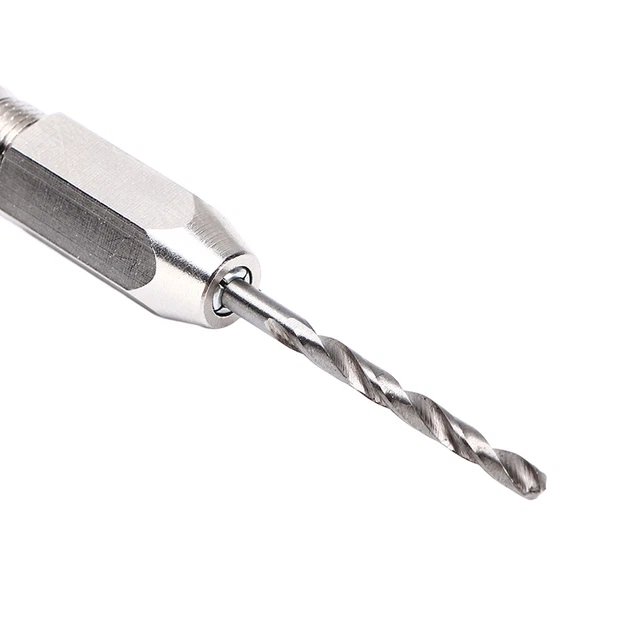 Precise Hand Drill Easy Hold Double Hand Drill 2 Collet Design Rust Proof