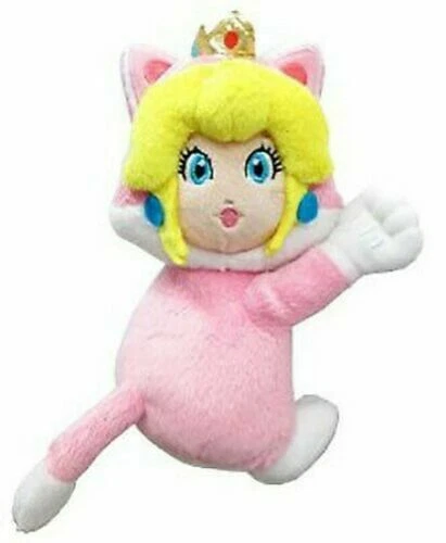 Cat peach plush discount