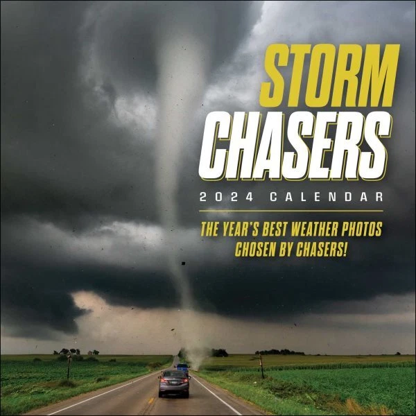 STORM CHASERS 2024 Calendar The Year's Best Weather Photos Chosen
