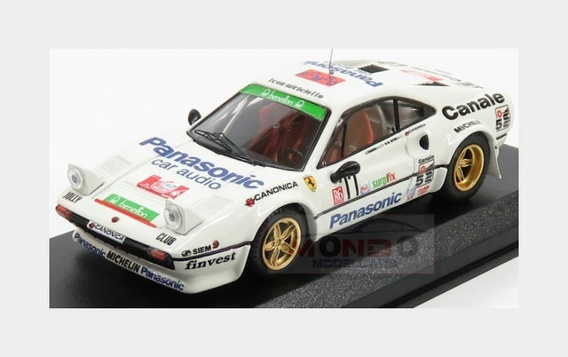 Ferrari 308 GTB #37 – Modèle Réduit 1:43 Best – Rallye Havirov 1978 – Neuf