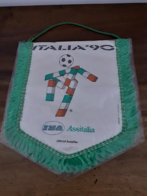 Fanion US Arezzo 1923 - Coppa Italia 1980/81 - Football Italien Vintage