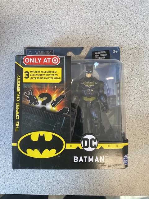 Spin Master DC 4" Batman Action Figure with 3 Mystery Accessories