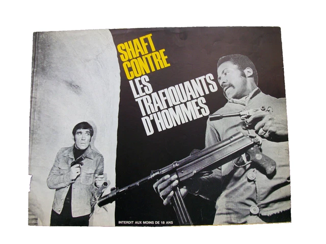 SHAFT CONTRE LES Trafiquants D'hommes /Blaxploitation / Synopsis / R