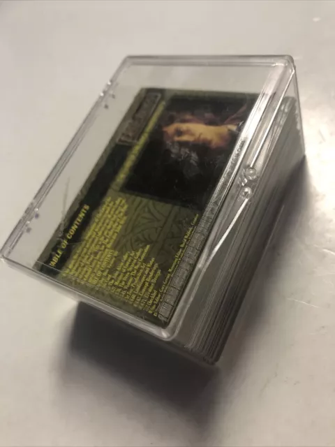 Lord of the Rings Masterpieces II Cards (2008) Topps Cards #1-72 Checklist