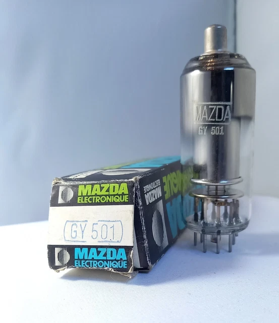 Tube électronique GY501 NOS (Nouveau Old Stock) - Lampe TIR84 - Marque Savema - Neuf