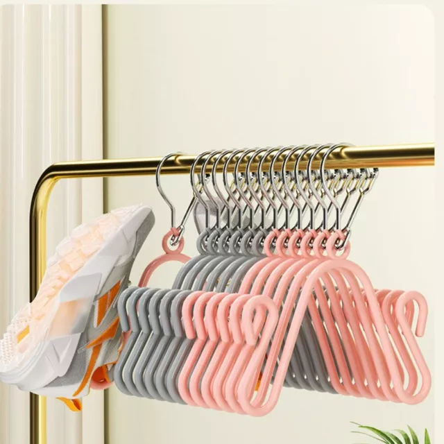 Space Saving Multi-Purpose Drying Shoe Rack Double Hook Shoe Hanger  Home