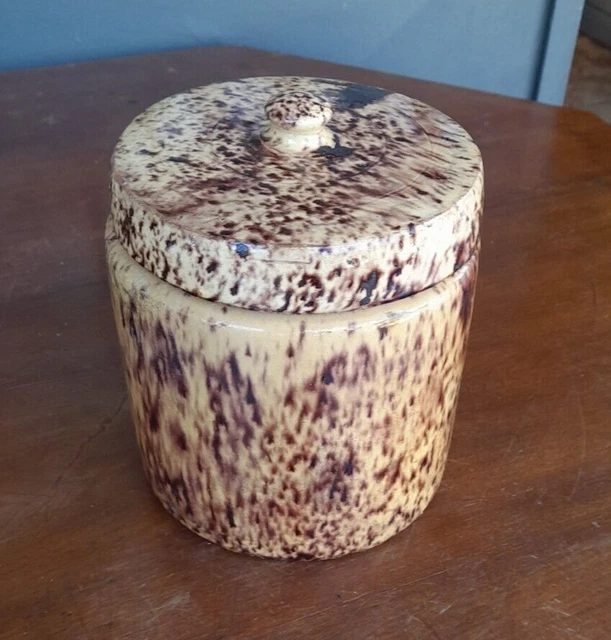 VASO BARATTOLO in terra cotta antica fine 800 inizio 900