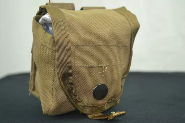 USMC Military USGI MOLLE II Grenade Multi Purpose Pouch Coyote 8465015322306 NEW