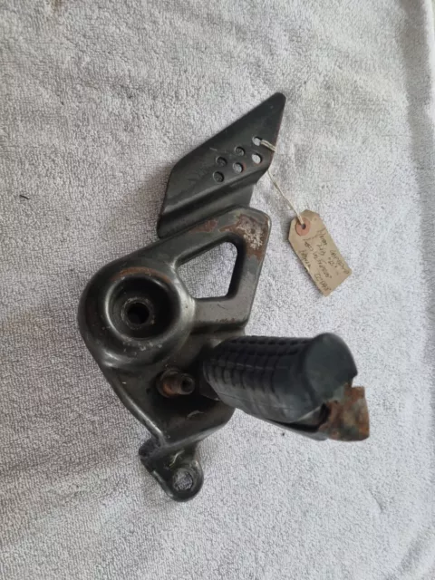 Honda CBF 125 Left Front Hanger and Foot Peg