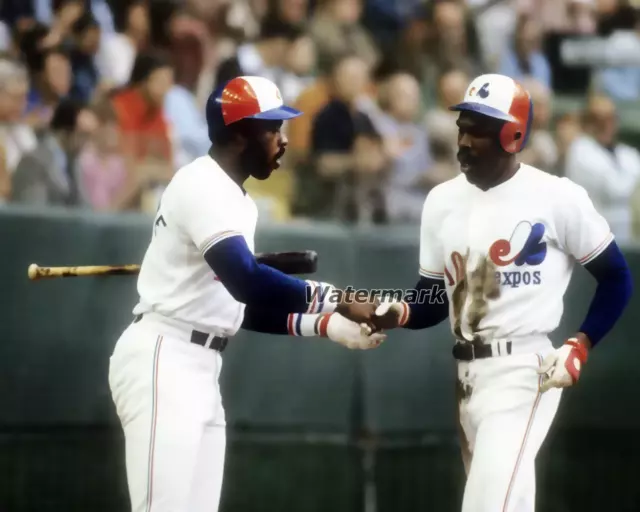 MLB Montreal Expos Ellis Valentine & Andre Dawson Color 8 X 10 Photo Picture