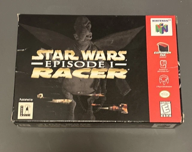 STAR WARS EPISODE 1 Racer Nintendo 64 N64 CIB complet dans sa boîte EUR