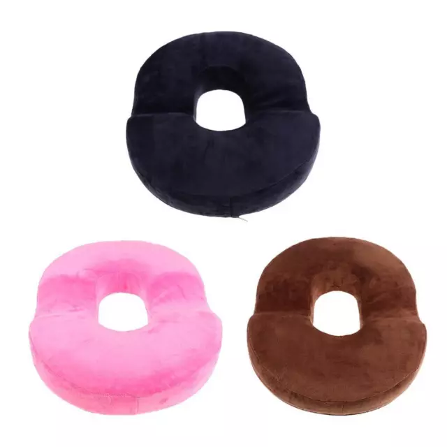 beignet siège coussin oreiller mémoire mousse orthopédique coccyx soulagement