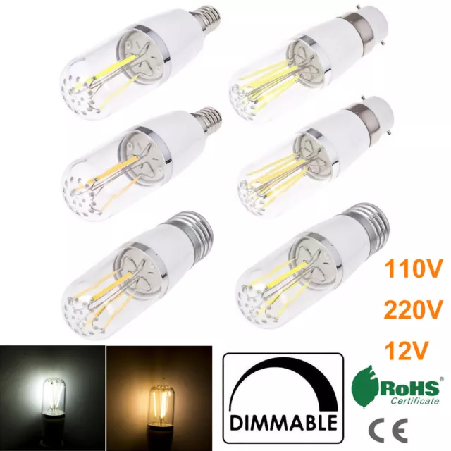 E14 E27 B22 à Variation LED Filament Ampoule 30W 40W 60W Incandescent Lampe 240V