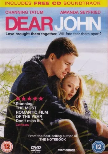 DEAR JOHN DVD Drama Channing Tatum Quality Guaranteed Reuse Reduce Recycle