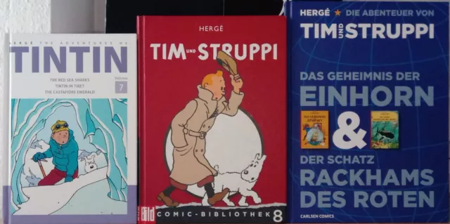 Tim und Struppi/Tintin Sammelbände, Herge, Carlsen/Egmont, Comic/Graphic Novel