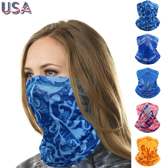Cooling Face Cover Scarf Balaclava Neck Gaiter Baclava Mask for Cycling Running
