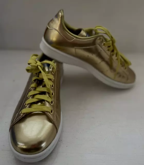 Metallic best sale trainers adidas